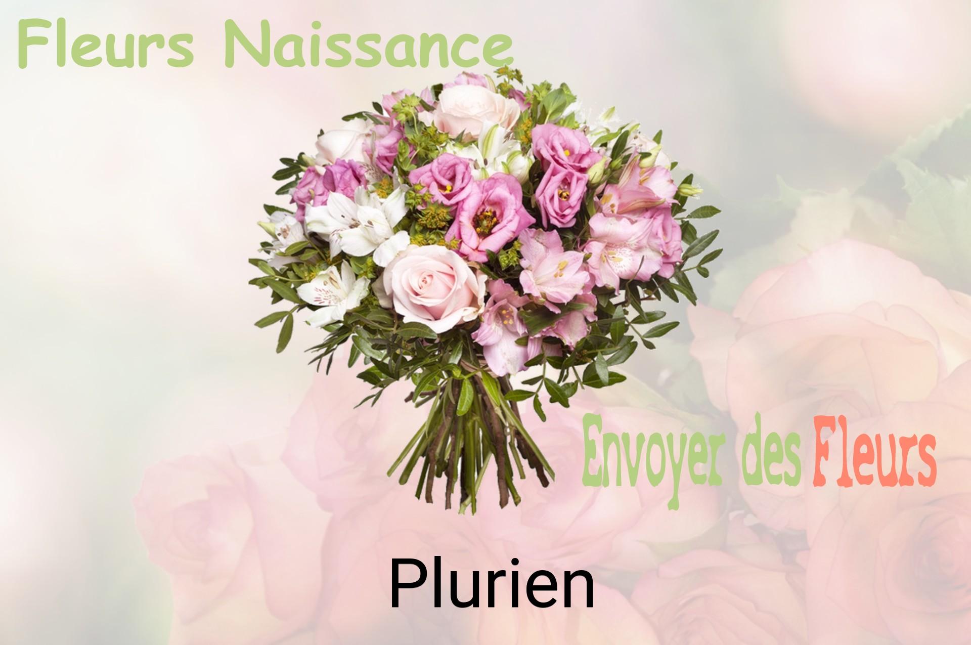 Bouquet de fleurs de naissance livré à Plurien
